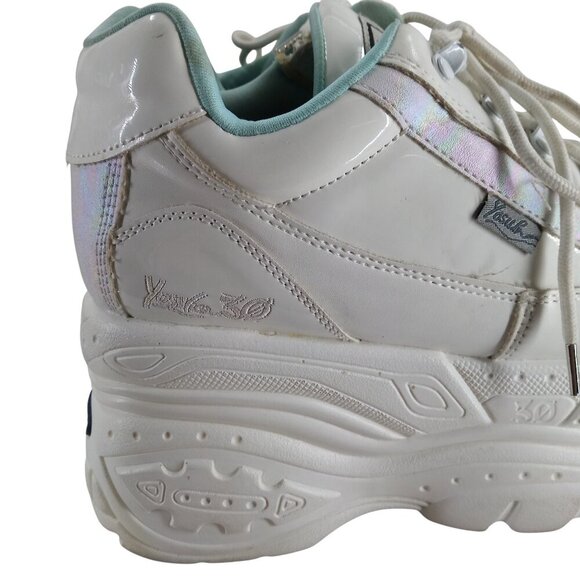 Yosuke Sanmaru 3.0 Platform Shoes Sneakers Size 40 US 9 25 cm Harajuku White - Picture 2 of 15